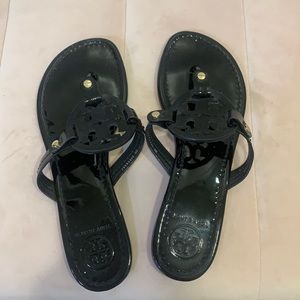 Tory Burch black sandals, size 7.5! In great condition